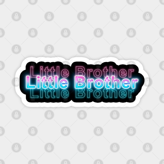 Little Brother Sticker by Sanzida Design